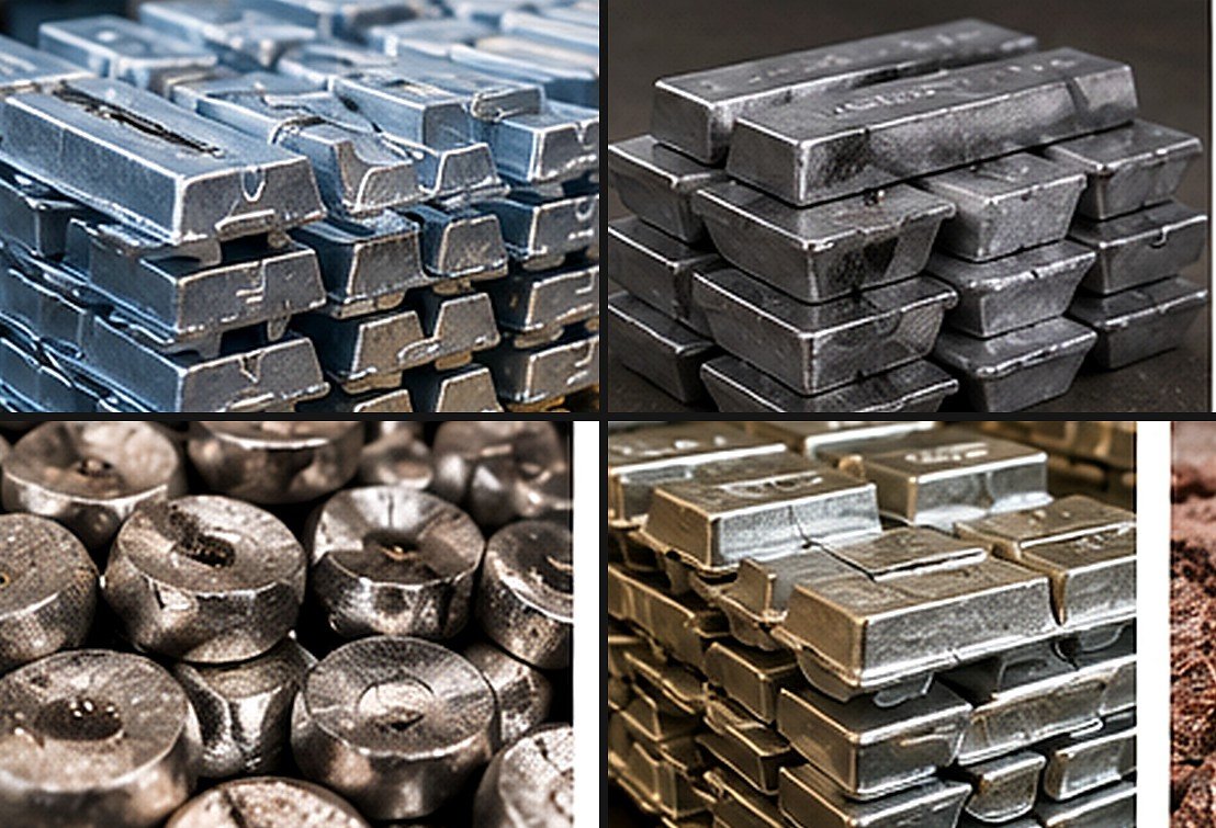 Zinc Lead Nickel Tin Metal
