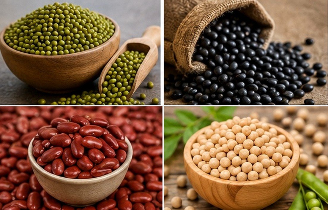 Mung Beans / Black Gram / Kidney Beans / Peas